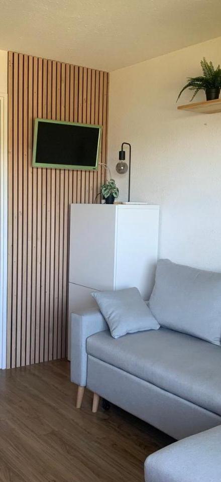 Studio (Bedroom#1: 1 single bed and 1 double bed) – Charmant Studio Pour 3 Pers. Avec Balcon, Au Pied Des Pistes, Reberty 2000 - Fr-1-452-385