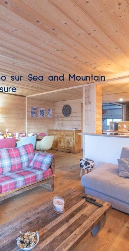 Chalet Alpe D'huez 1850-Sea And Mountain Pleasure Avec 2 Appartements- 1 Appartement 3 Chambres 8 Couchages - 3 Salles D'eau Et 1 Appartement 5 Chambres 12 Couchages 5 Salles D'eau - Jacuzzi Et Sauna -Pieds Des Pistes Et Centre – billede 1