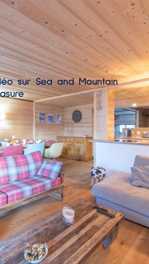 Chalet Alpe D'huez 1850-Sea And Mountain Pleasure Avec 2 Appartements- 1 Appartement 3 Chambres 8 Couchages - 3 Salles D'eau Et 1 Appartement 5 Chambres 12 Couchages 5 Salles D'eau - Jacuzzi Et Sauna -Pieds Des Pistes Et Centre – Alpe d'Huez