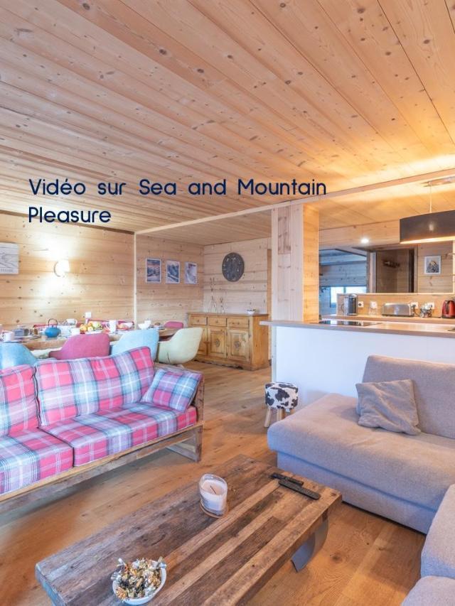 Chalet Alpe D'huez 1850-Sea And Mountain Pleasure Avec 2 Appartements- 1 Appartement 3 Chambres 8 Couchages - 3 Salles D'eau Et 1 Appartement 5 Chambres 12 Couchages 5 Salles D'eau - Jacuzzi Et Sauna -Pieds Des Pistes Et Centre
