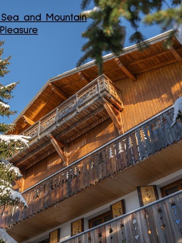 Chalet Alpe D'huez 1850-Sea And Mountain Pleasure Avec 2 Appartements- 1 Appartement 3 Chambres 8 Couchages - 3 Salles D'eau Et 1 Appartement 5 Chambres 12 Couchages 5 Salles D'eau - Jacuzzi Et Sauna -Pieds Des Pistes Et Centre – billede 2