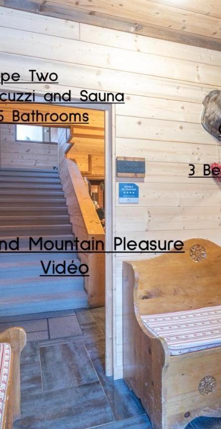 Chalet Alpe D'huez 1850-Sea And Mountain Pleasure Avec 2 Appartements- 1 Appartement 3 Chambres 8 Couchages - 3 Salles D'eau Et 1 Appartement 5 Chambres 12 Couchages 5 Salles D'eau - Jacuzzi Et Sauna -Pieds Des Pistes Et Centre – billede 5
