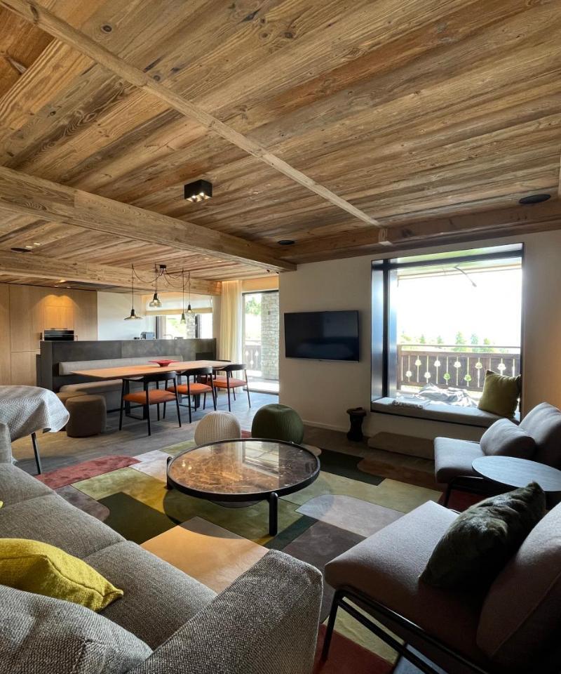 Homency - Chalet White Stone Neige Et Soleil