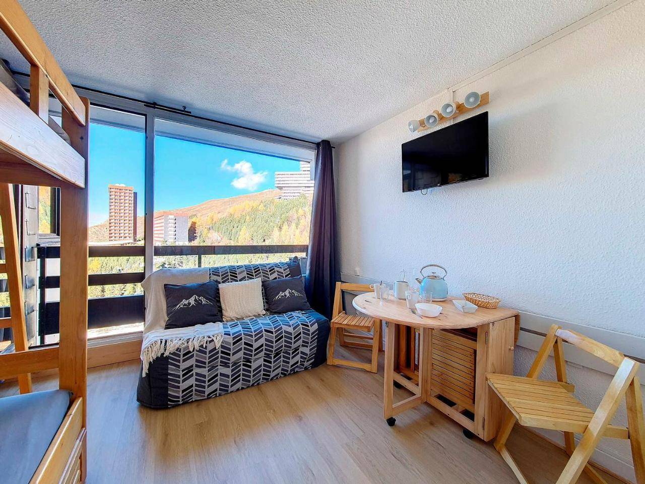 Studio Renove 3 Pers. - Ski Aux Pieds Avec Balcon - Fr-1-344-997, Les Menuires