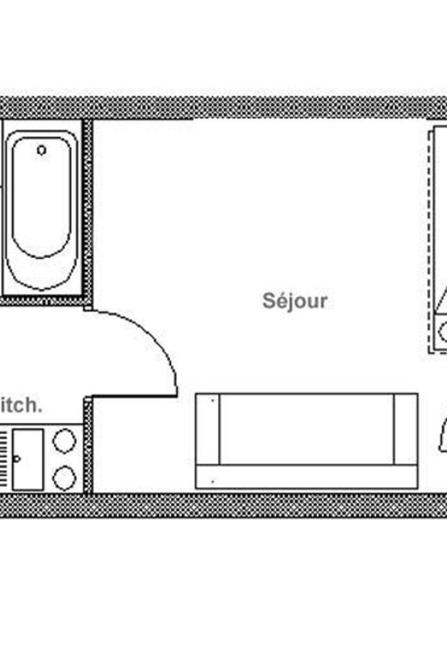 Studio Renove 3 Pers. - Ski Aux Pieds Avec Balcon - Fr-1-344-997 – bild 2