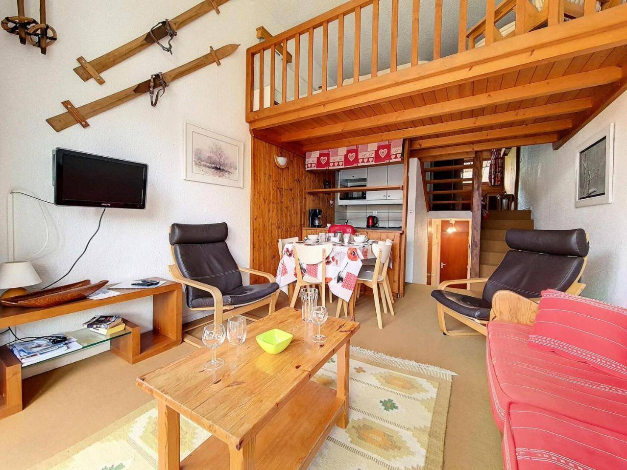 Residence Evons - Appartement Duplex Agreable · Depart Et Retour Ski Aux Pieds · Balcon Mae-2284, Les Menuires