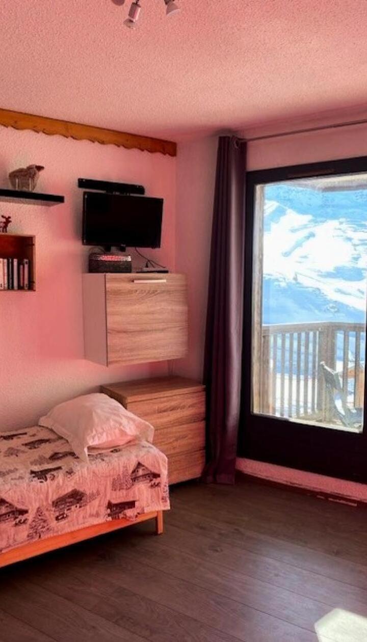 Studio – Residence Cimes de Caron - Cimes de Caron Studio 19m² 3 Pers Jolie Vue Montagne Mae-7777