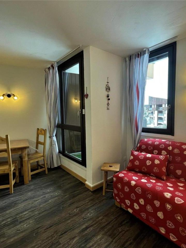 Studio (Bedroom#1: 2 single beds) – Studio Cosy Pour 2 Pers, Les Menuires - Ski Aux Pieds, Balcon, Proche Commerces - Fr-1-452-217