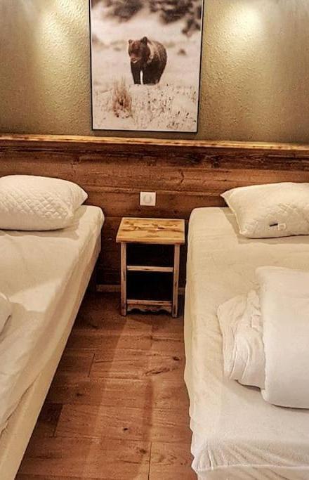 Les Bergers Au Pied Des Pistes & Piscine -Sauna & Balcon Sud – billede 4