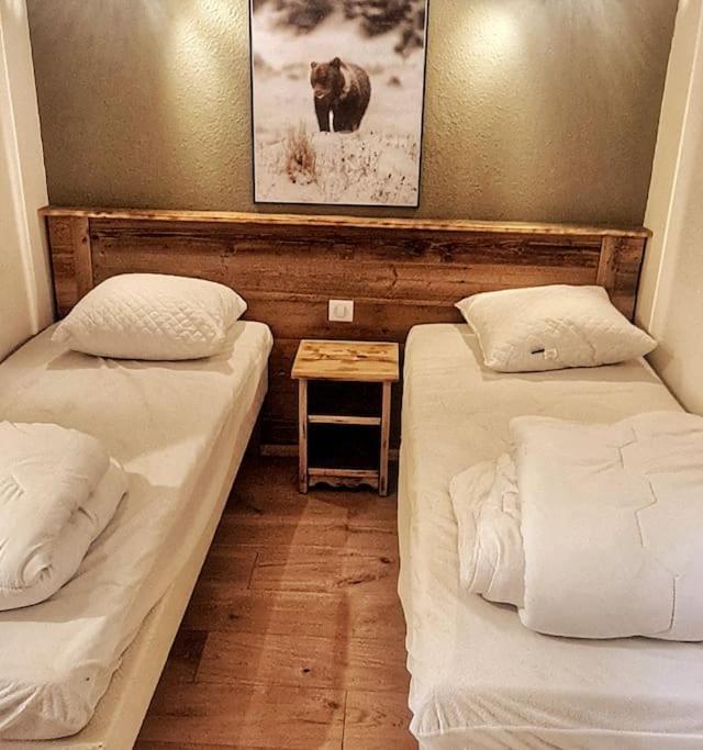 Les Bergers Au Pied Des Pistes & Piscine -Sauna & Balcon Sud – billede 4