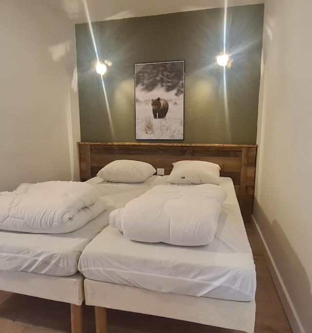 Les Bergers Au Pied Des Pistes & Piscine -Sauna & Balcon Sud – billede 6