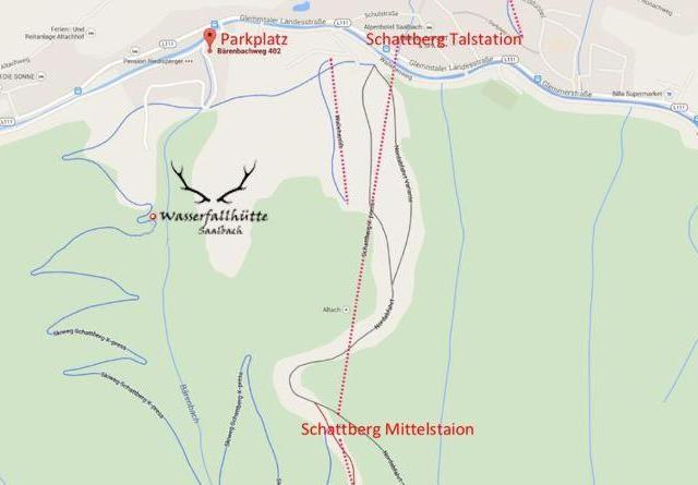 Wasserfallhutte Saalbach – billede 9