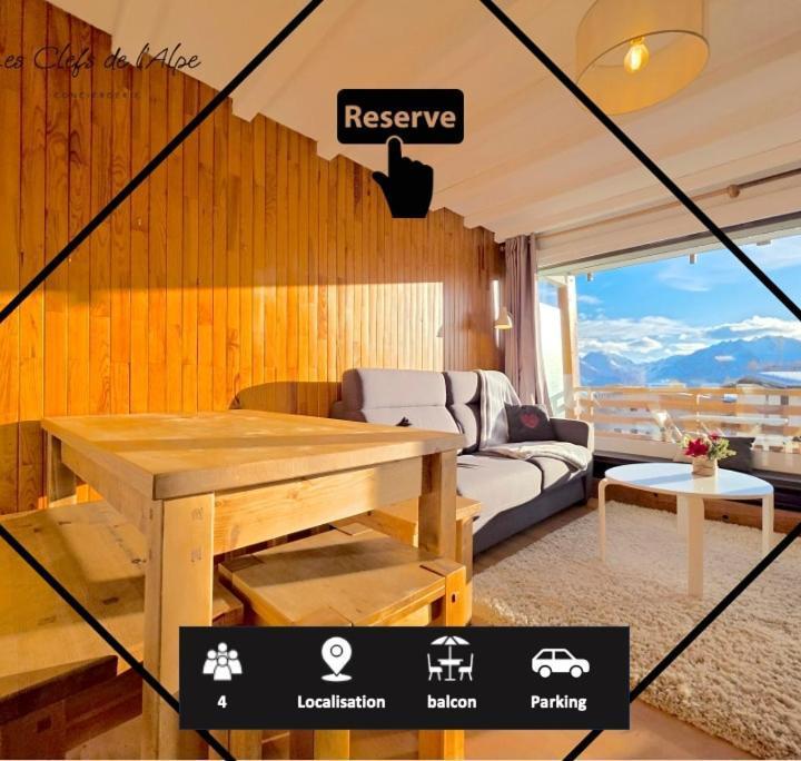 One-Bedroom Apartment (1 sofa bed) – Charmant F2 Pied Des Pistes - Equipe Et Lumineux