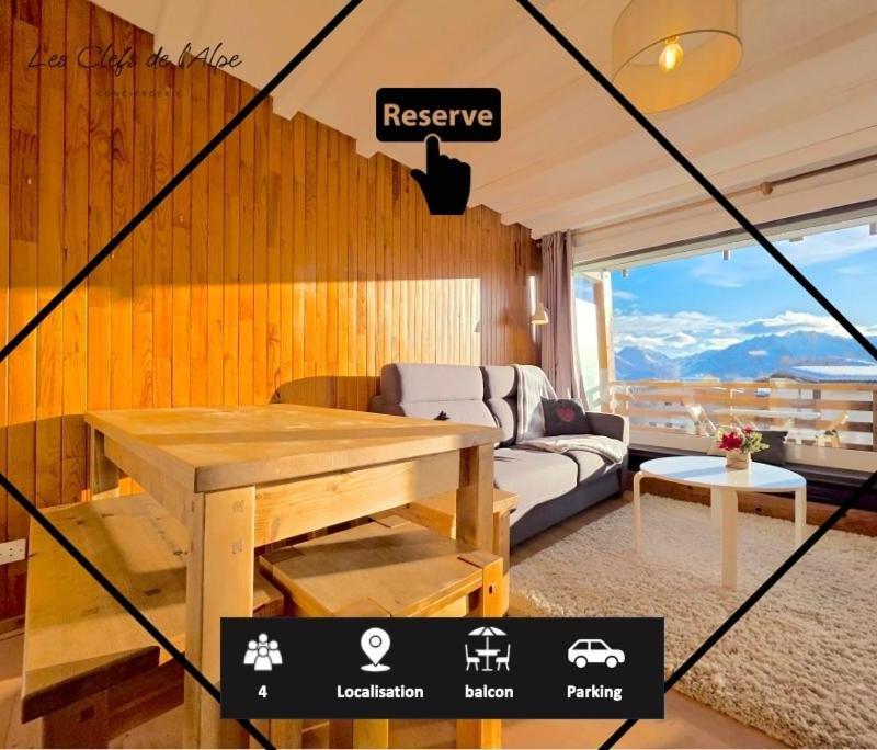 Charmant F2 Pied Des Pistes - Equipe Et Lumineux