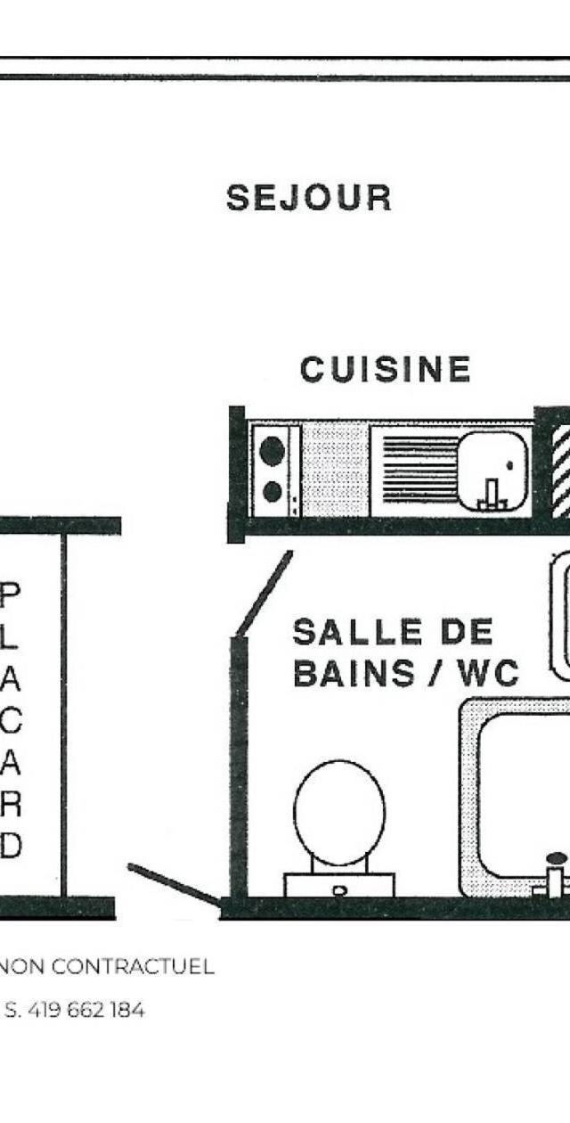 Residence Combes - Studio 2 Personnes Ski Aux Pieds Aux Menuires Mae-6024 – bild 7