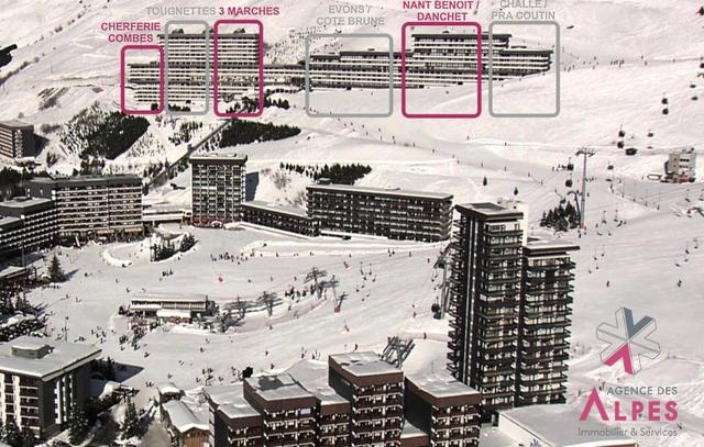 Residence Combes - Studio 3 Personnes Aux Pieds Des Pistes Aux Menuires Avec Vue Panoramique Mae-3984 – bild 3