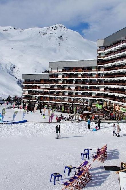 Apartment, Ensuite (Vue sur montagne -App 108) (1 Twin Bunk Bed and 1 Queen Sofa Bed) – Residence Lac du Lou - Les Menuires