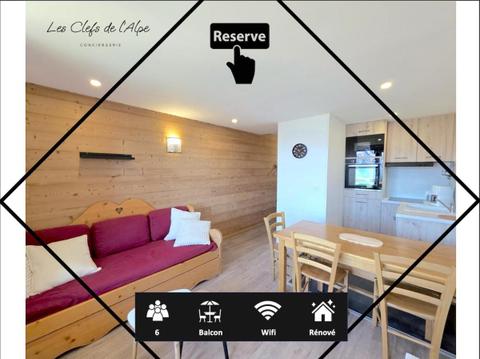 Superbe T3 Renove - Vue Imprenable Sud – Alpe d'Huez