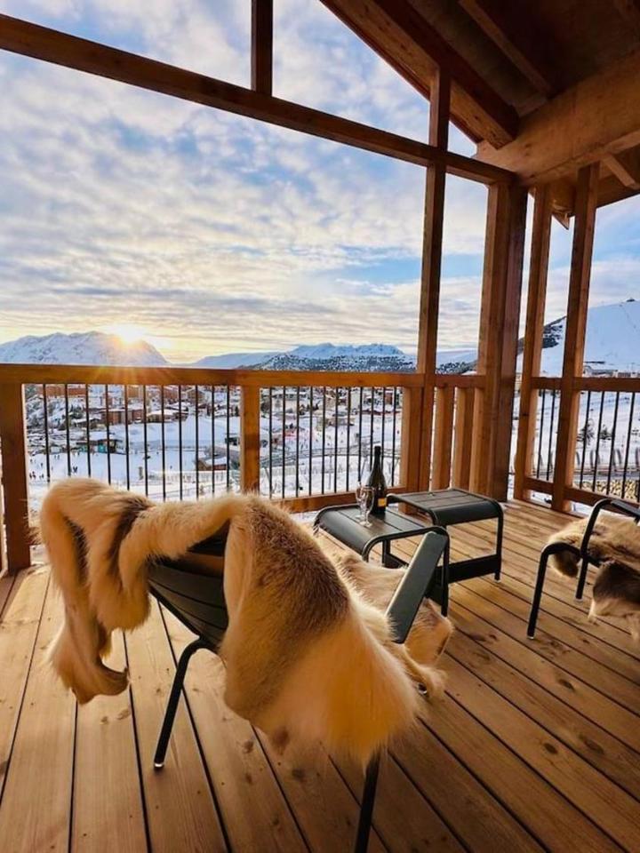 Three-Bedroom Apartment with Mountain View (1 sofa bed) - Free WiFi – Alpe D'huez Houses - Cassini- Bel Appartement Avec Vue Ski In-Ski Out Pour 6