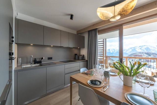 Alpe D'huez Houses - Cassini- Bel Appartement Avec Vue Ski In-Ski Out Pour 6 – billede 9