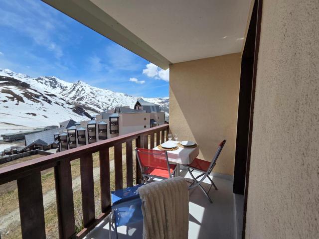 Val Thorens, Ski-In Ski-Out 1 Bedroom Apt for 4 with Fiber, South-Facing & Mountain Views – billede 9