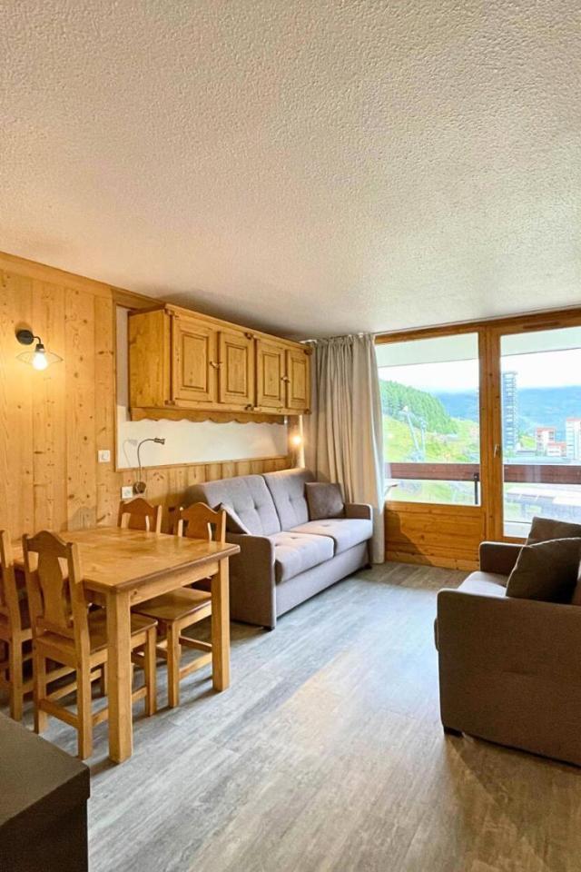 Residence Chaviere - Chaleureux Studio Situe Au Coeur Des Menuires Au Pied Des Pistes Appartement Pour 3 Personnes Mae-5754
