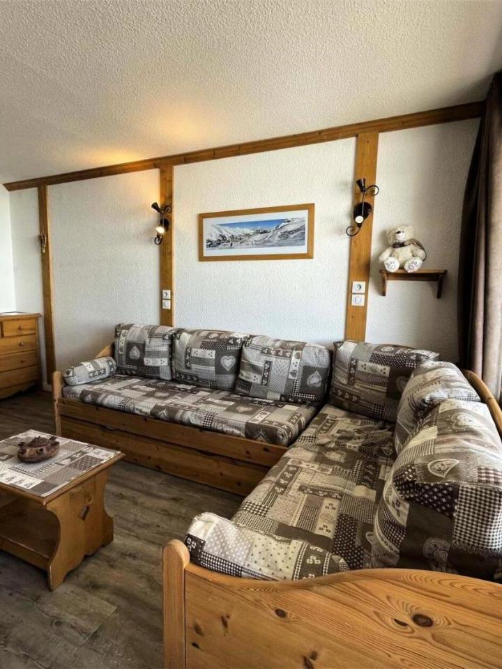 Apartment (1 single bed, Bedroom#1: 1 single bed and 1 bunk bed) – Residence Chaviere - Grand 2 Pieces Au Coeur Des Menuires, Ski Aux Pieds Appartement Pour 5 Personnes Mae-4844
