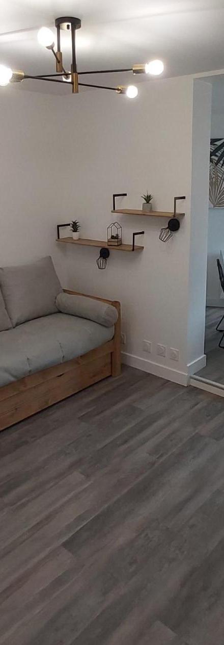 Apartment (1 sofa bed) - Free WiFi – Menuires - Appart 5pers Skis Aux Pieds-Piste a Cote-Parking Prive