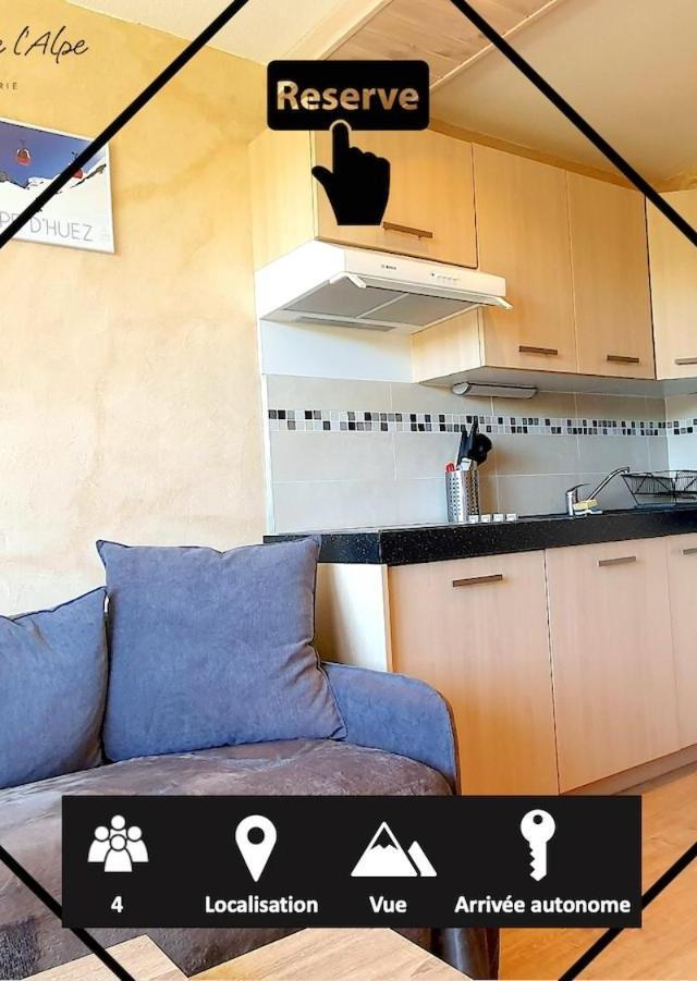 Agreable T1 Renove Jolie Vue Sud - Pied Des Pistes