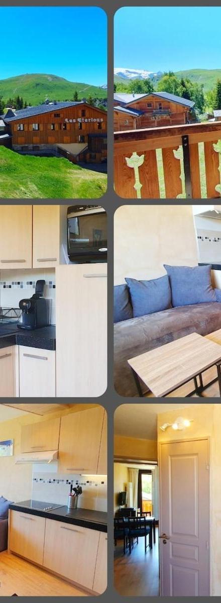 Agreable T1 Renove Jolie Vue Sud - Pied Des Pistes – billede 2