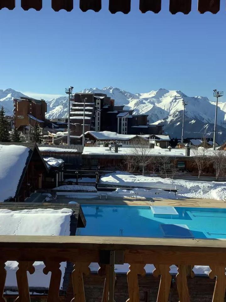 Two-Bedroom Apartment with Mountain View (2 bunk beds) - Free WiFi – Alpe D'huez Houses - 2 Chambres a la Menandiere Vue Magnifique