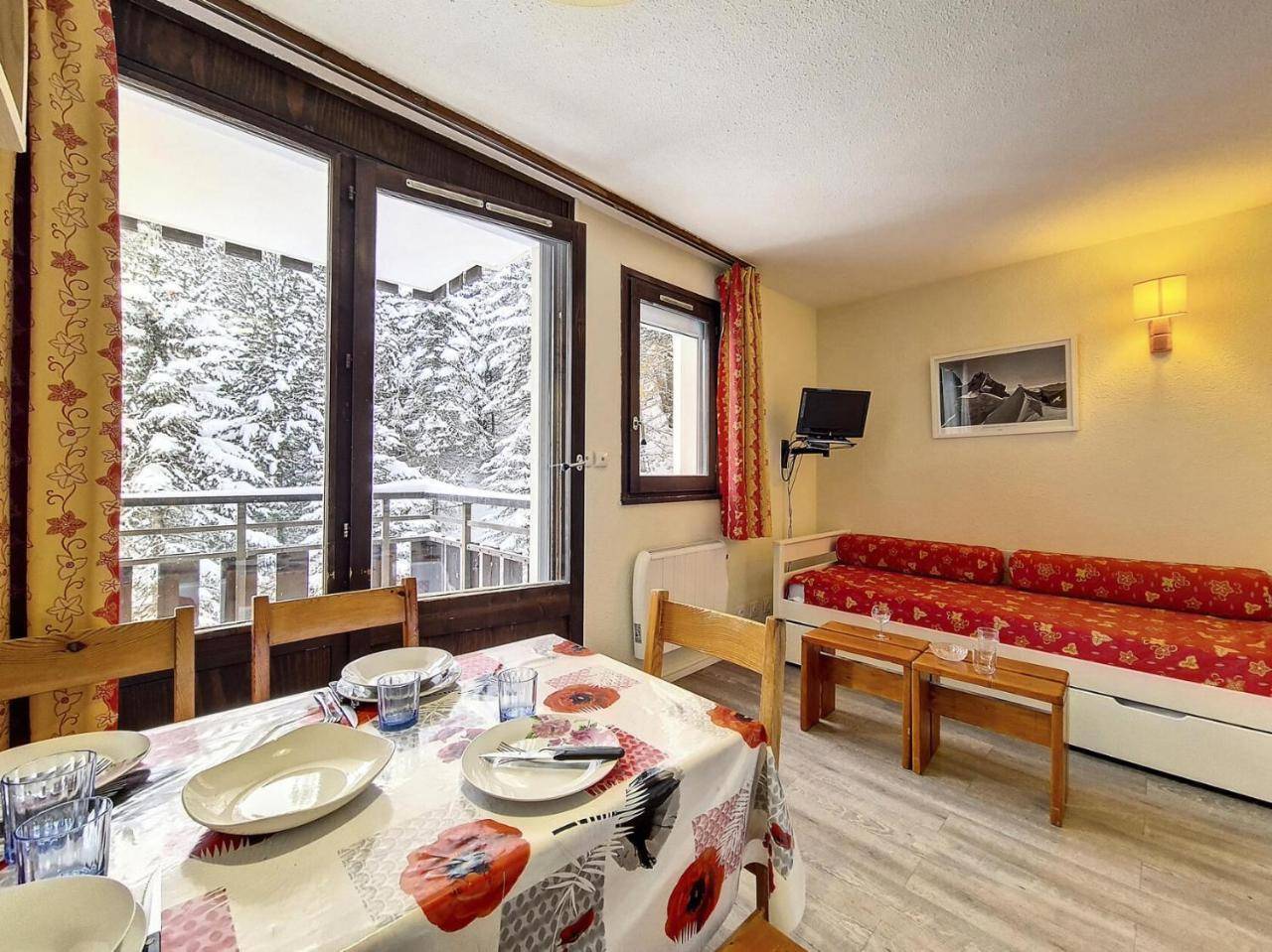 Residence Gentianes - Studio Confortable · Au Pieds Des Pistes · Balcon Mae-3104, Les Menuires