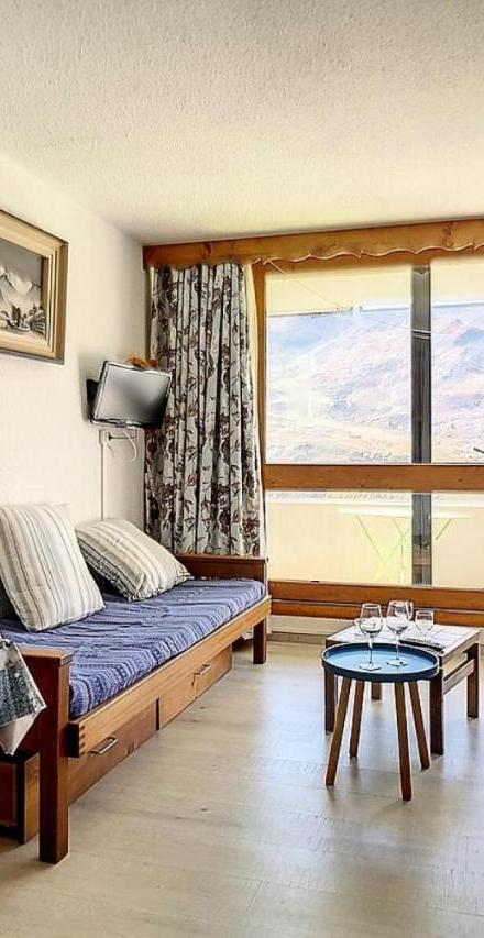 Studio – Residence Danchet - Studio Agreable · Depart Et Retour Ski Aux Pieds · Balcon Mae-1334