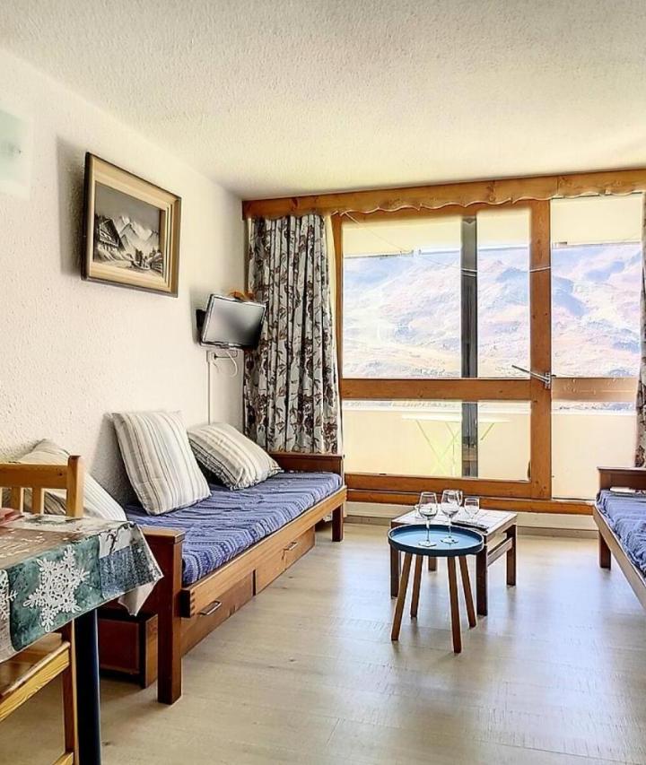 Studio – Residence Danchet - Studio Agreable · Depart Et Retour Ski Aux Pieds · Balcon Mae-1334
