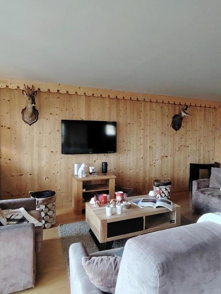 Four-Bedroom Apartment (1 large bed) - Free WiFi – Homency - Residence Les Alpages