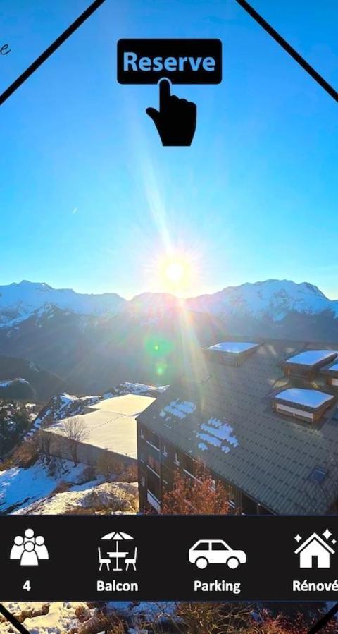 Studio Elegant Avec Parking - Superbe Vue ! – Alpe d'Huez