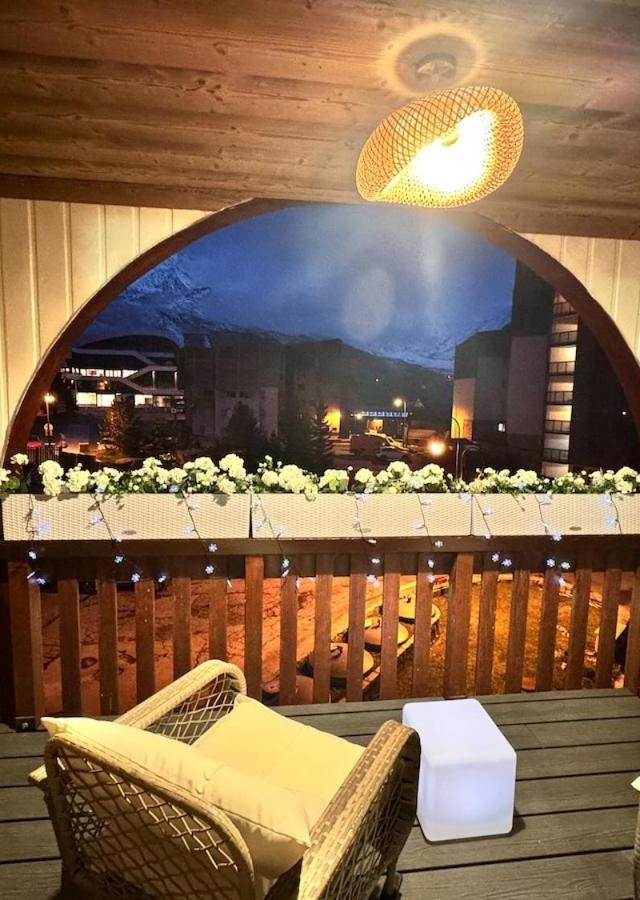 Val Thorens 4 Flocons Or, 42 M2, Terrasse Sud Avec Vue Sur Les Glacier – bild 9