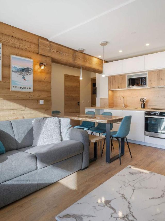 Ski-In Ski-Out Val Thorens Fully Renovated Central with Panoramic Views – bild 7