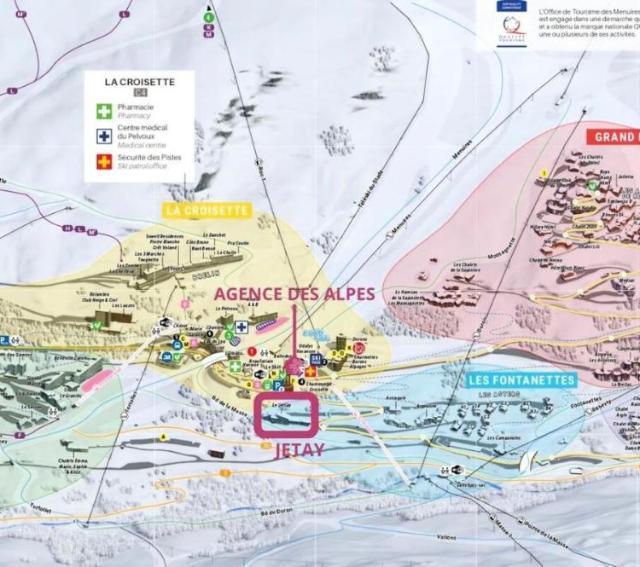 Residence Jetay - Appartement 4 Personnes Aux Menuires Avec Vue Sur la Montagne Mae-5614 – billede 2