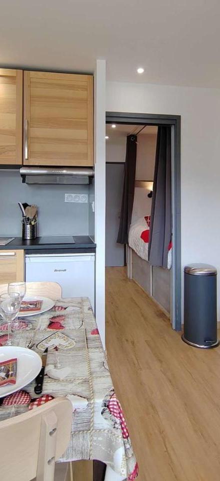 Studio (1 sofa bed) – Studio Charmant de 23m² Skis Aux Pieds, Renove, Balcon Est, Max 4 Pers - Fr-1-545-52