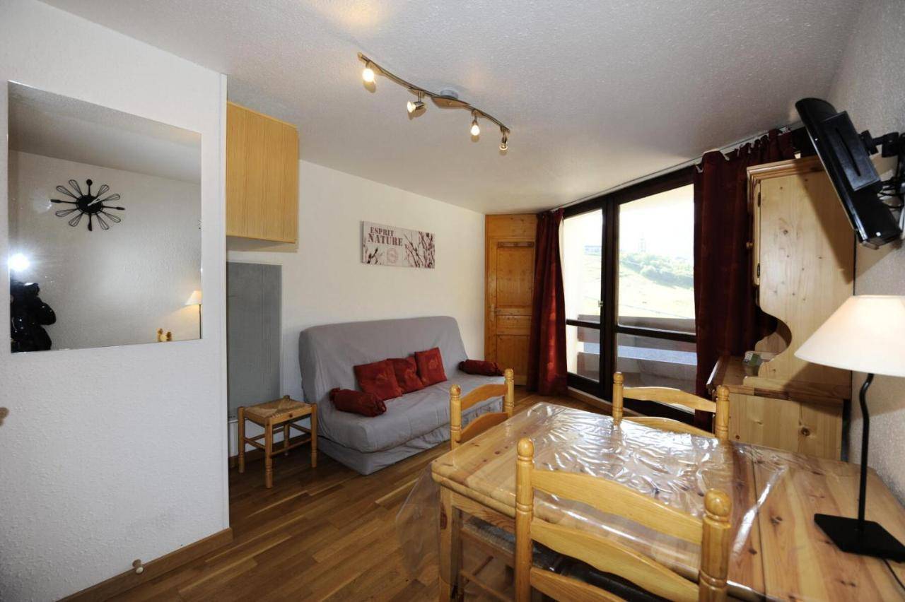 Residence Grande Masse - Studio Confortable · Depart Et Retour Skis Aux Pieds · Balcon Mae-2814, Les Menuires