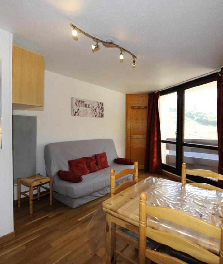 Studio – Residence Grande Masse - Studio Confortable · Depart Et Retour Skis Aux Pieds · Balcon Mae-2814