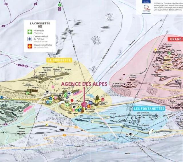 Residence Courmayeur - Appartement En Bord de Piste Aux Menuires Pour 4 Personnes Mae-3954 – bild 9