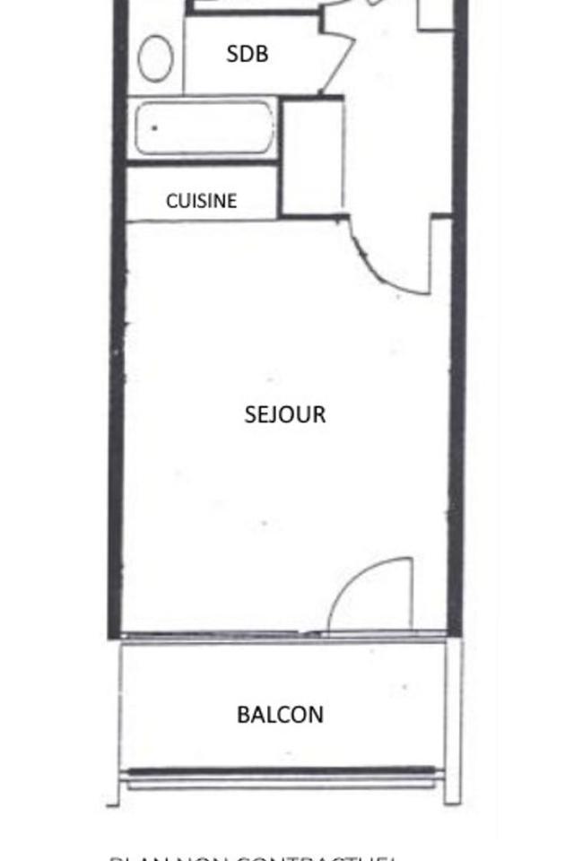 Studio Economique 18 M² Avec Petit Balcon, Animaux Admis - Fr-1-452-236 – billede 6