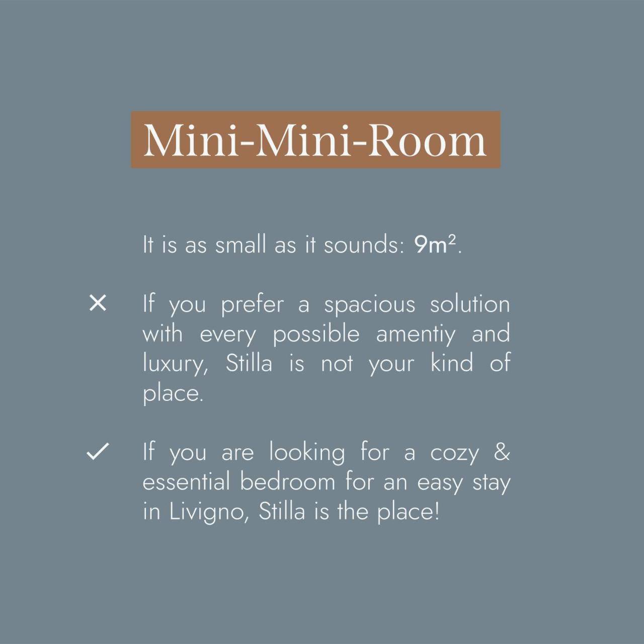 Stilla Mini Room, Livigno
