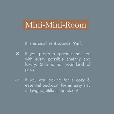 Stilla Mini Room – Livigno