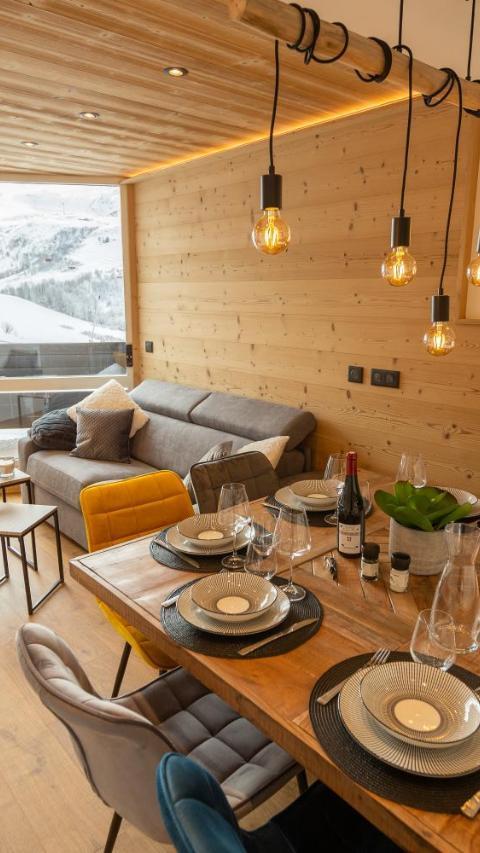 Duplex Cosy Au Pied Des Pistes & Vue Montagne Menuires-Location – Les Menuires