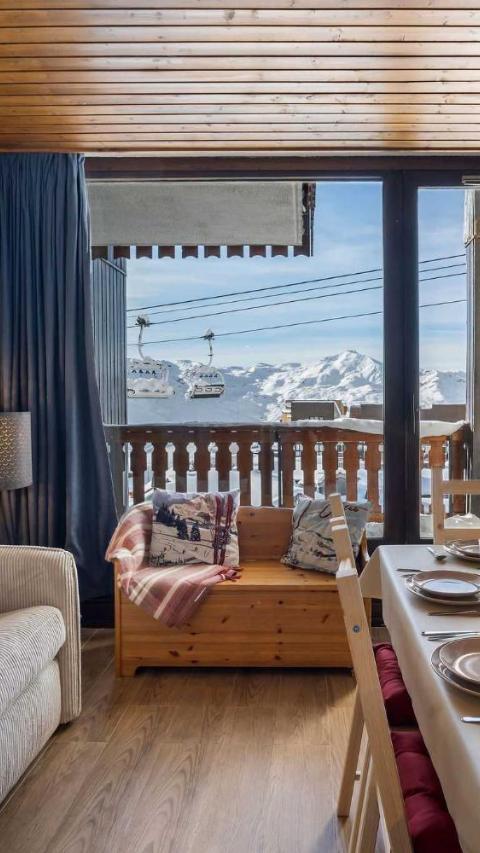 Ski-In Chalet-Style View Flat - Residence Les Eterlous – Val Thorens
