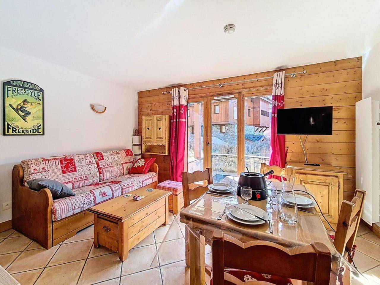 Residence Hameau Des Airelles - Appartement Spacieux. Proche Des Pistes. Balcon Mae-2563, Les Menuires