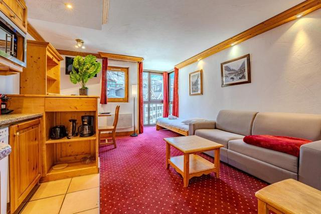 Val Thorens Charming 1 Bedroom Ski-In Ski Out 4p - L'eskival